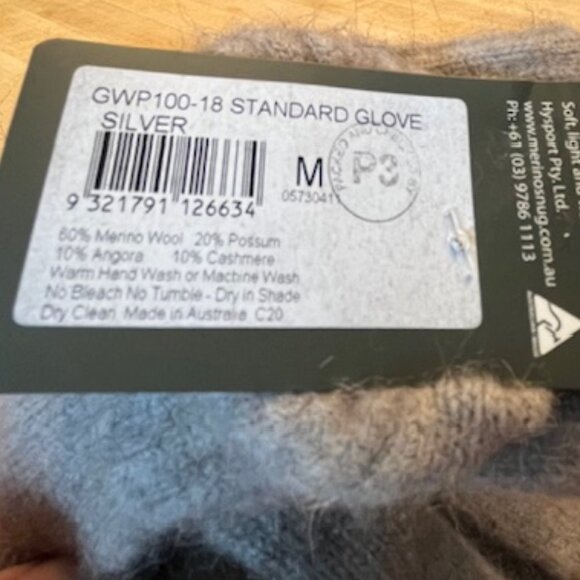 MerinoSnug Possum Gloves from Australia – new with tags - Picture 5 of 5